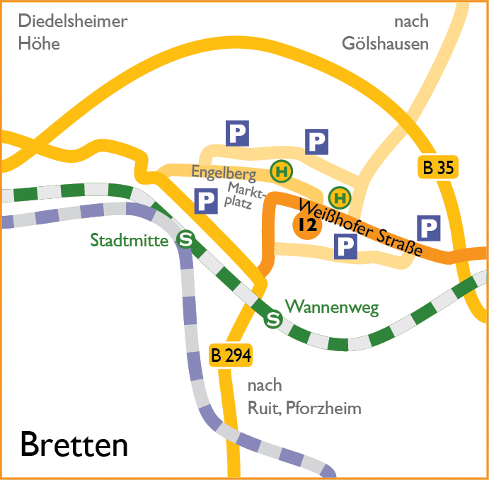Anfahrtsskizze